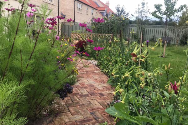 Garden Aftercare Brick Pathway